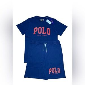 Navy Shirt set Unisex